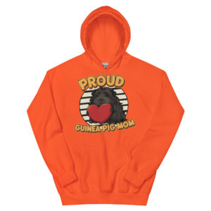 Uniseks hoodie Proud Guinea Pig Mom (Longhair)