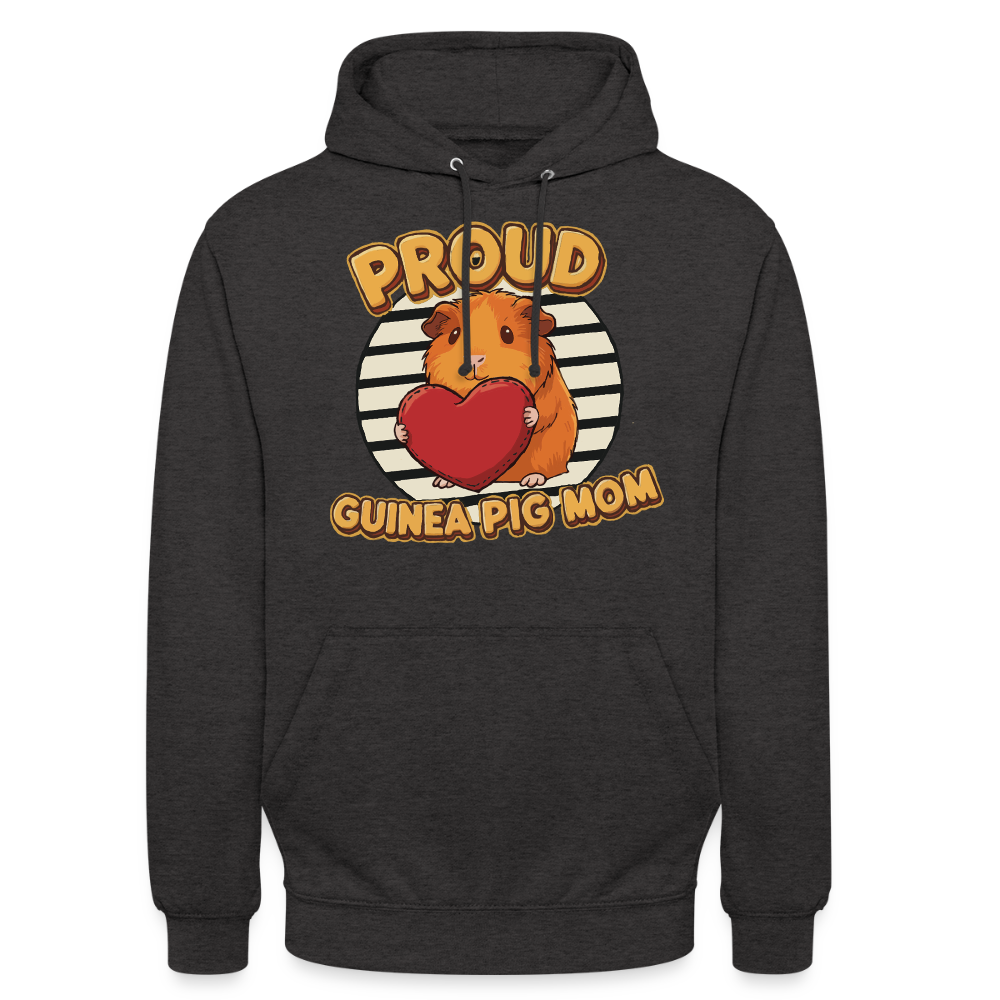 Hoodie Proud Guinea Pig Mom (Orange)