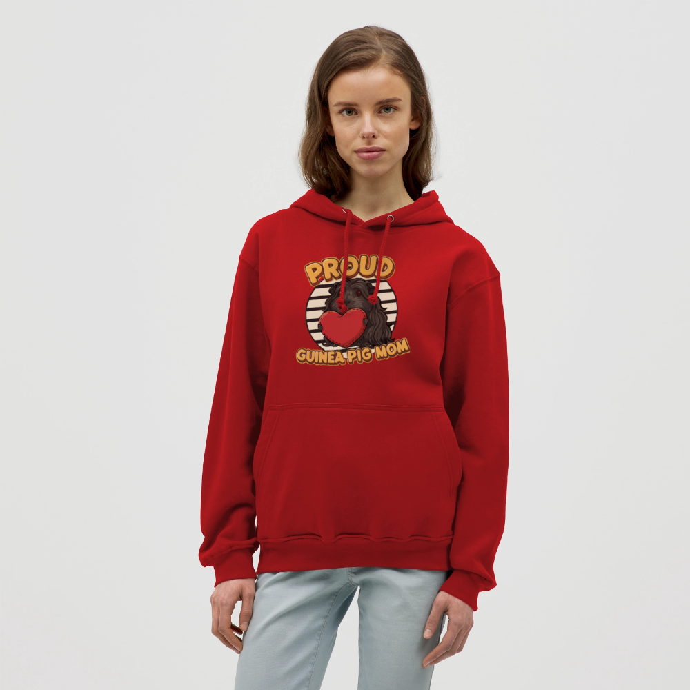 Hoodie Proud Guinea Pig Mom (Long dark hair) - Afbeelding 2